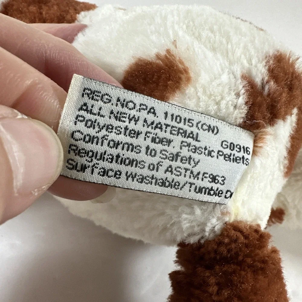 Lil' Zoovenir RGU Ox Cow Bull Plush Stuffed Animal Toy 12